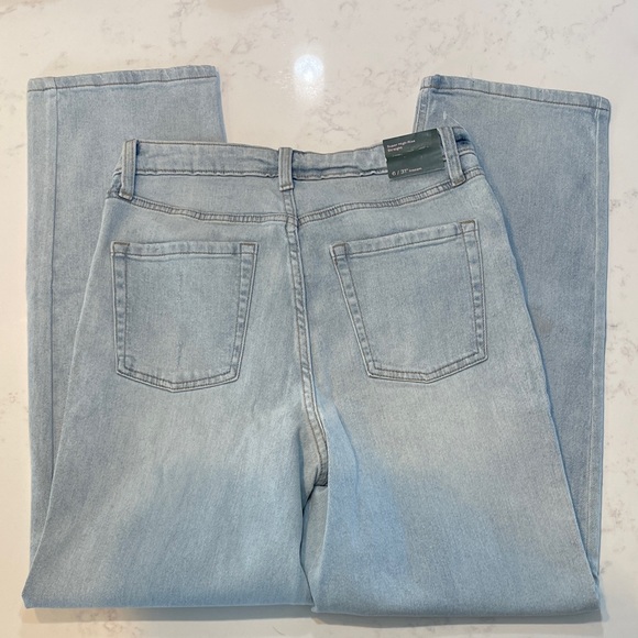 NWT Wild Fable super high-rise straight jeans Size 6 - Picture 10 of 13